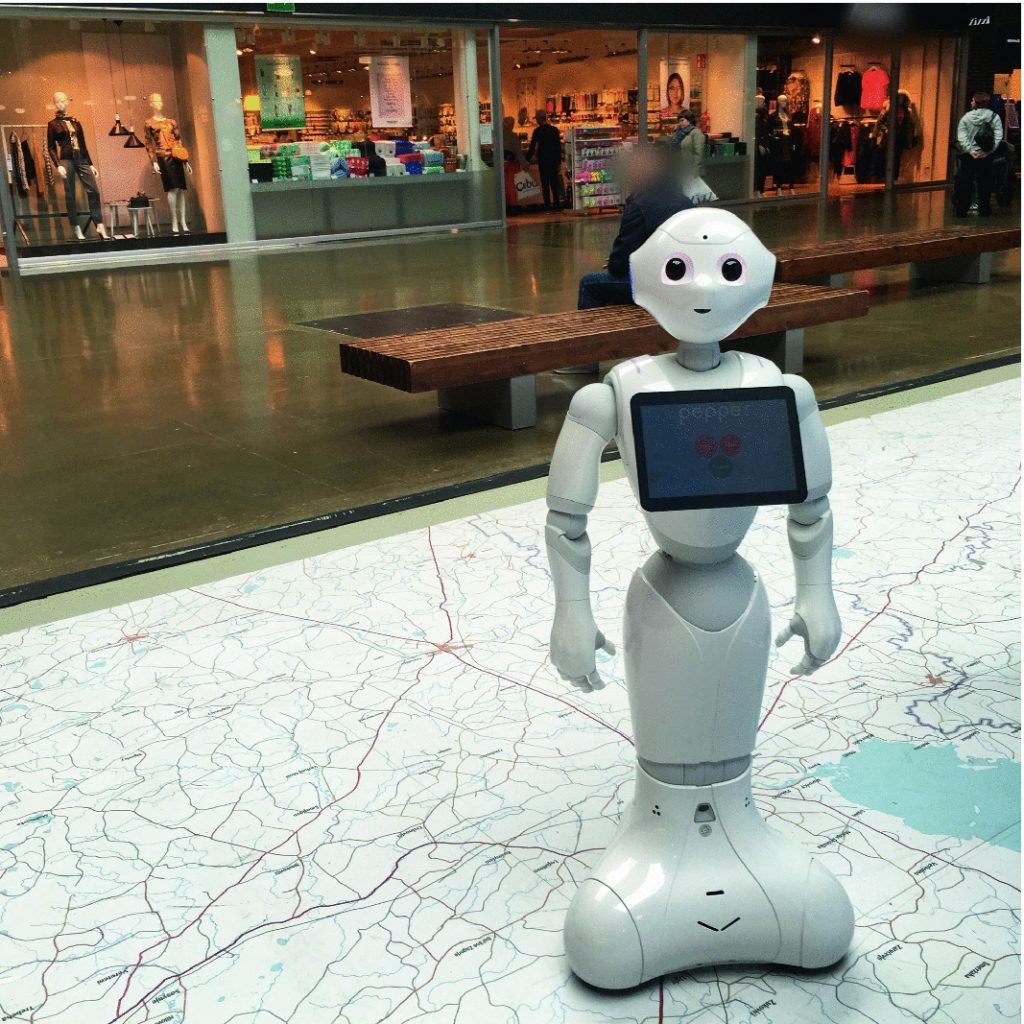 Restaurant Serving Robot with Double Line Sensors Following Approach