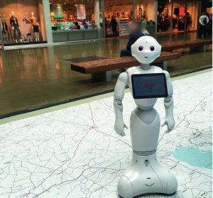 Restaurant Serving Robot with Double Line Sensors Following Approach