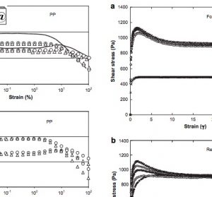 Melt rheology of organoclay and fumed silica nanocomposites