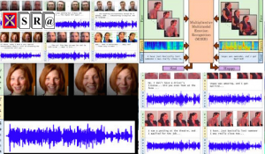 M3ER: Multiplicative Multimodal Emotion Recognition Using Facial, Textual, and Speech Cues
