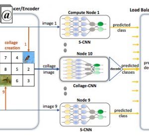 COLLAGE INFERENCE: USING CODED REDUNDANCY FOR LOW VARIANCE DISTRIBUTED IMAGE CLASSIFICATION