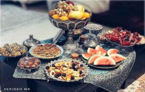 New Yalda night fruit decoration