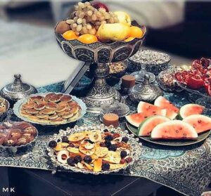 New Yalda night fruit decoration