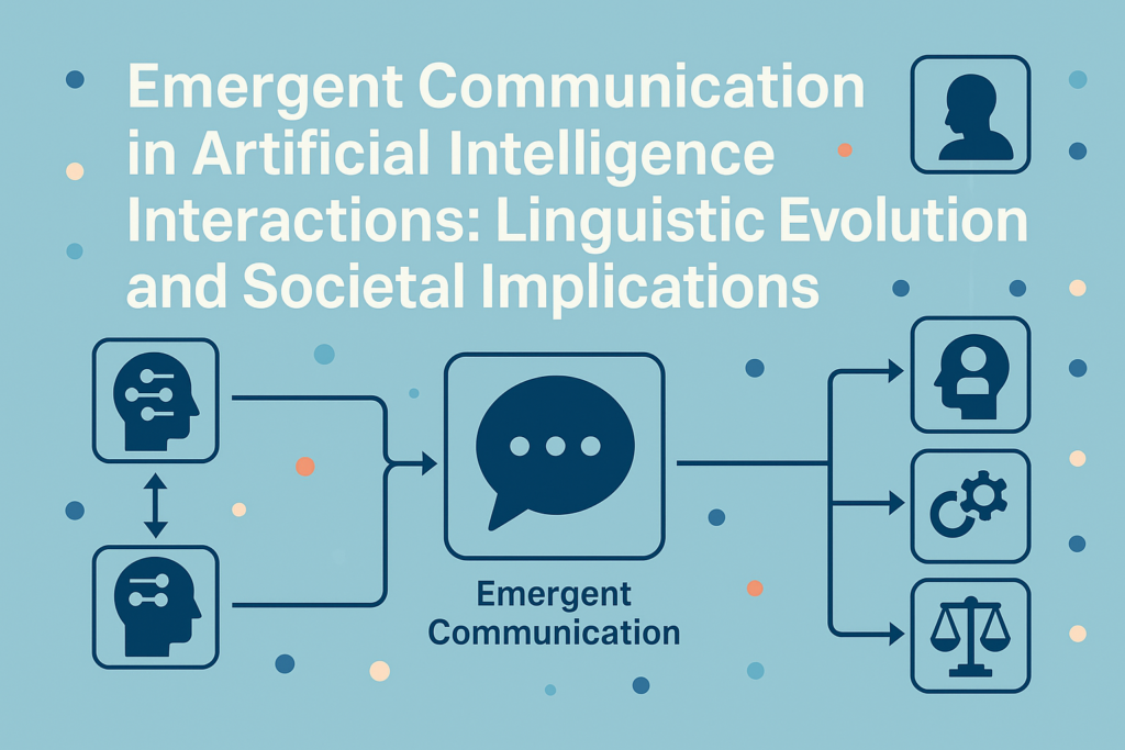 Emergent Communication in Artificial Intelligence Interactions